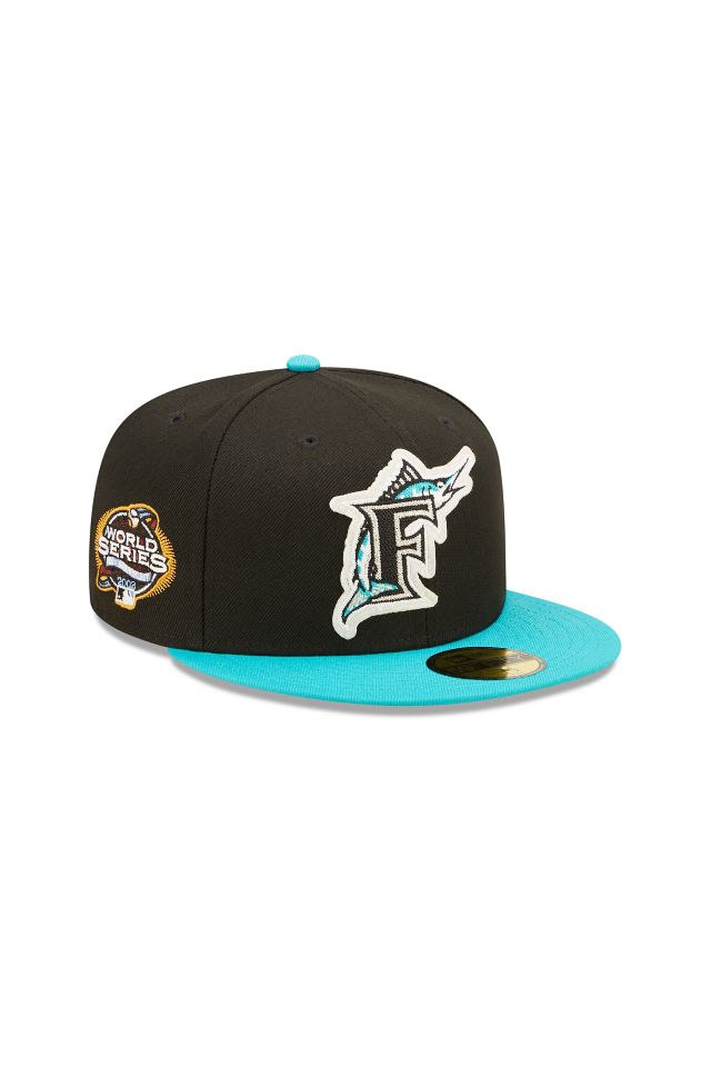 New Era 59FIFTY Florida Marlins Letterman Fitted Hat