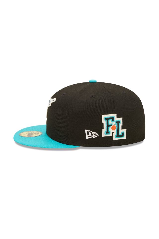 New Era 59FIFTY Florida Marlins Letterman Fitted Hat