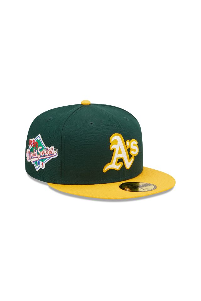 Men's Oakland Athletics New Era Green 9x MLB World Series Champions 59FIFTY  Fitted Hat