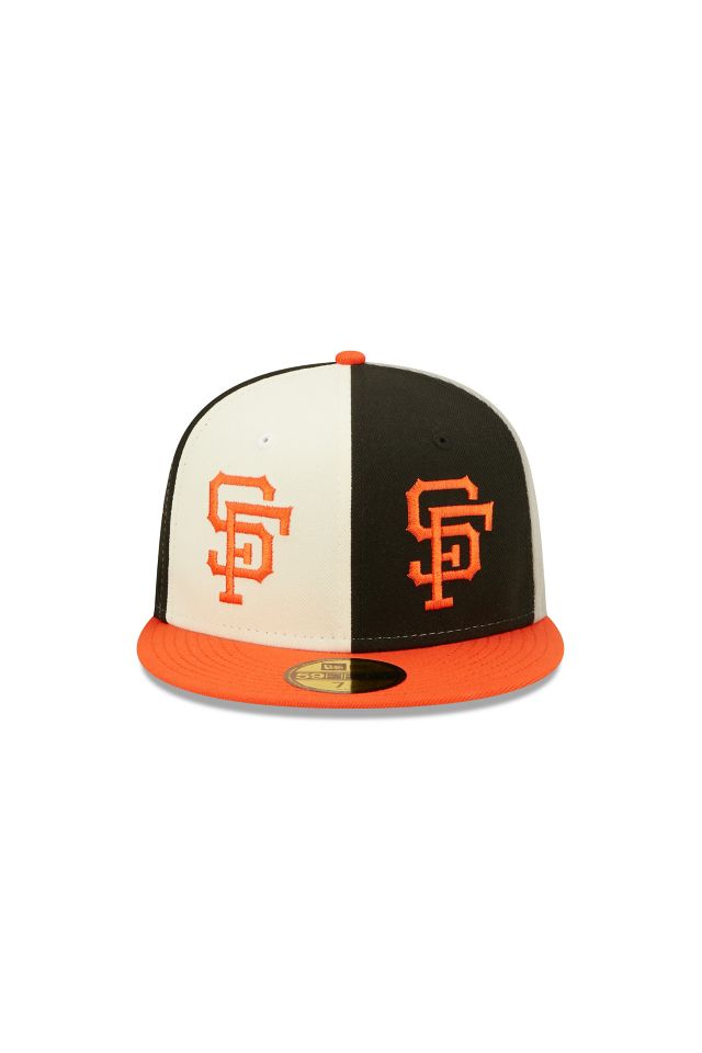 New Era San Francisco Giants Logo Pinwheel 59FIFTY Fitted Cap 60285374 - 7 1/4