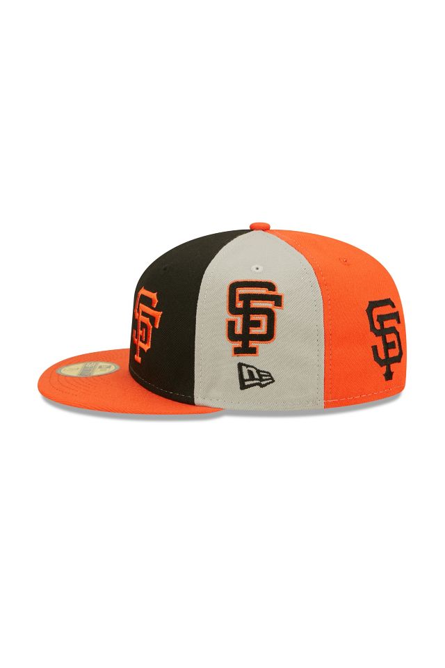 New Era San Francisco Giants Logo Pinwheel 59FIFTY Fitted Cap 60285374 - 7 1/4