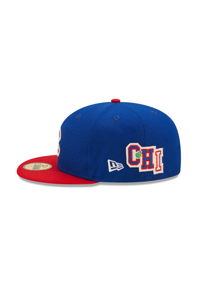 New Era 59FIFTY Chicago Cubs Letterman Fitted Hat #2