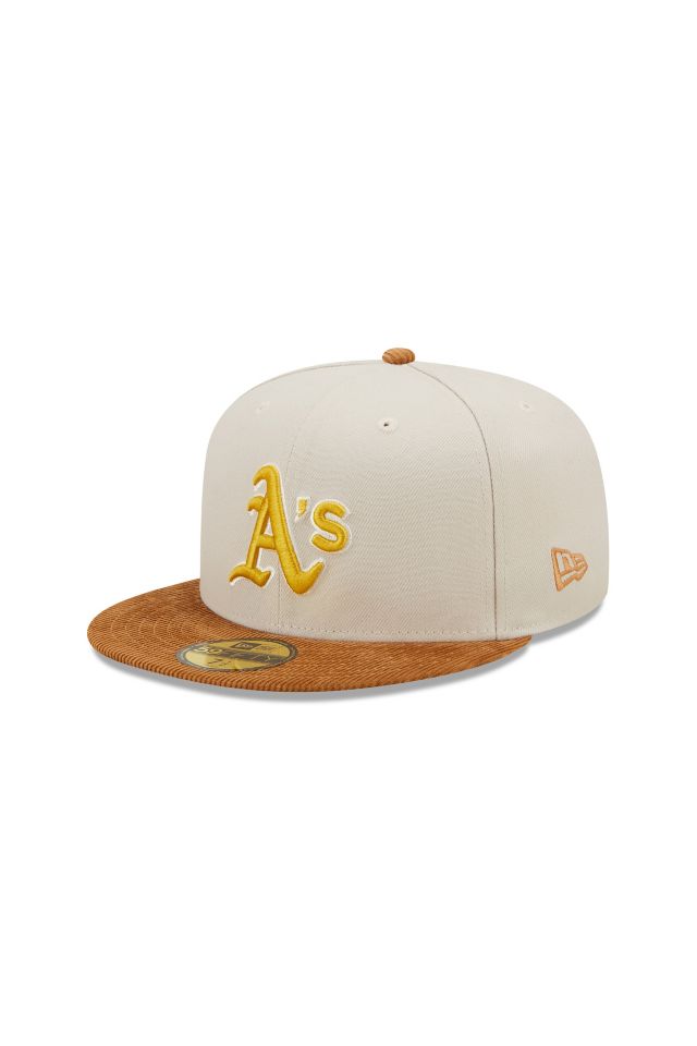 New Era 59FIFTY Oakland A's Cord Visor Fitted Hat