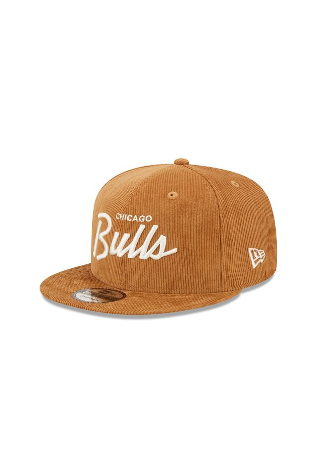 Chicago Bulls Custom New Era 9FIFTY Snapback Cap Pan Tan – JustFitteds