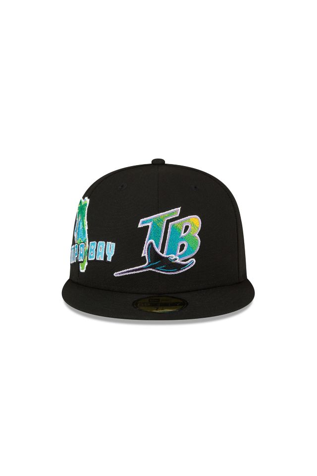 Tampa Bay Rays Logo Fitted New Era 59Fifty — Hats N Stuff