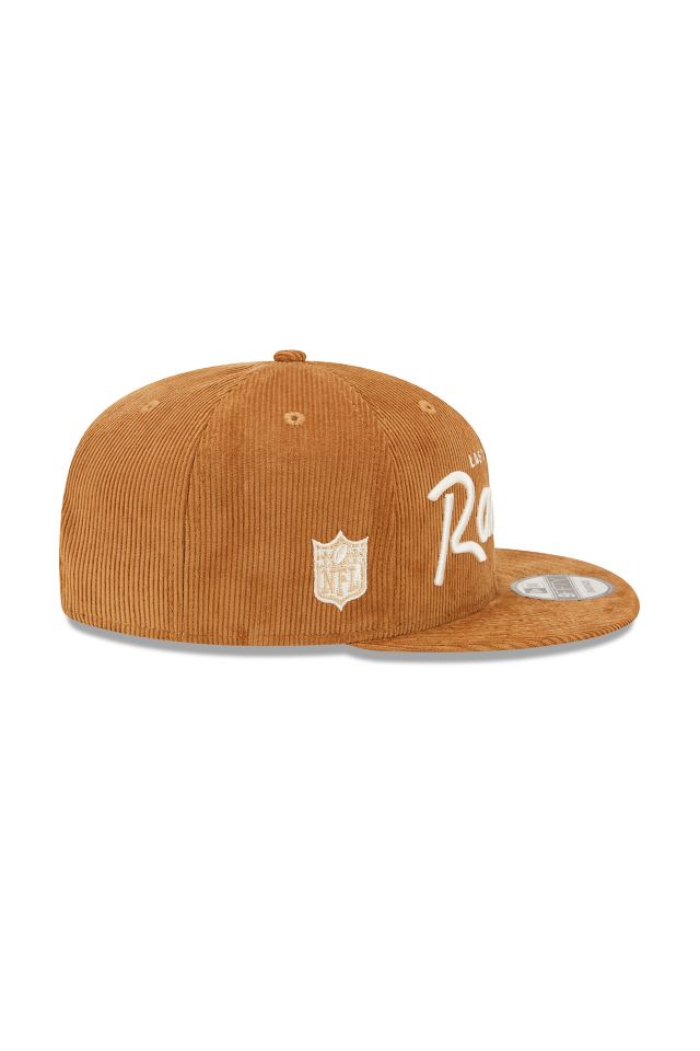 New Era Las Vegas Raiders Corduroy Script 9Fifty Brown Snapback Hat – Long  Beach Skate Co