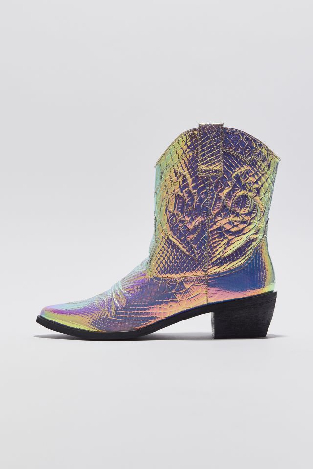 UO Fallen Reptile Cowboy Boot #4