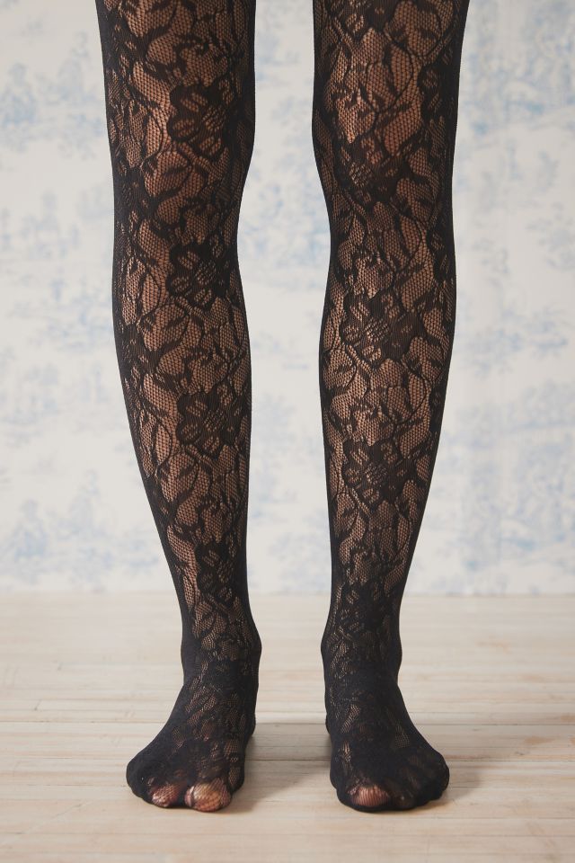 Lace tights