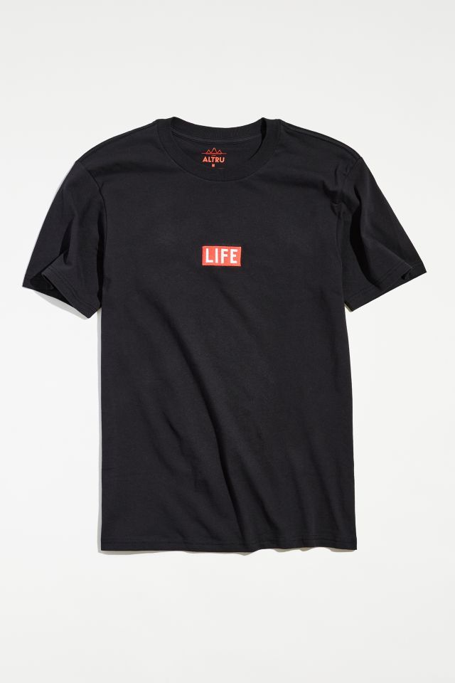 Altru Apparel Life Magazine Embroidered Tee | Urban Outfitters