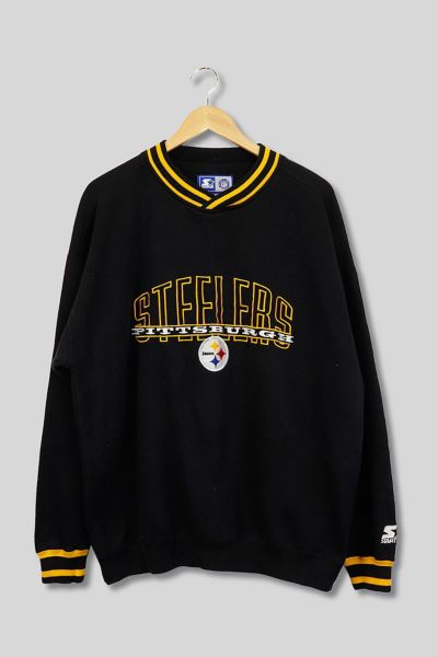 Hottertees Vintage NFL Pittsburgh Steelers Crewneck Sweatshirt