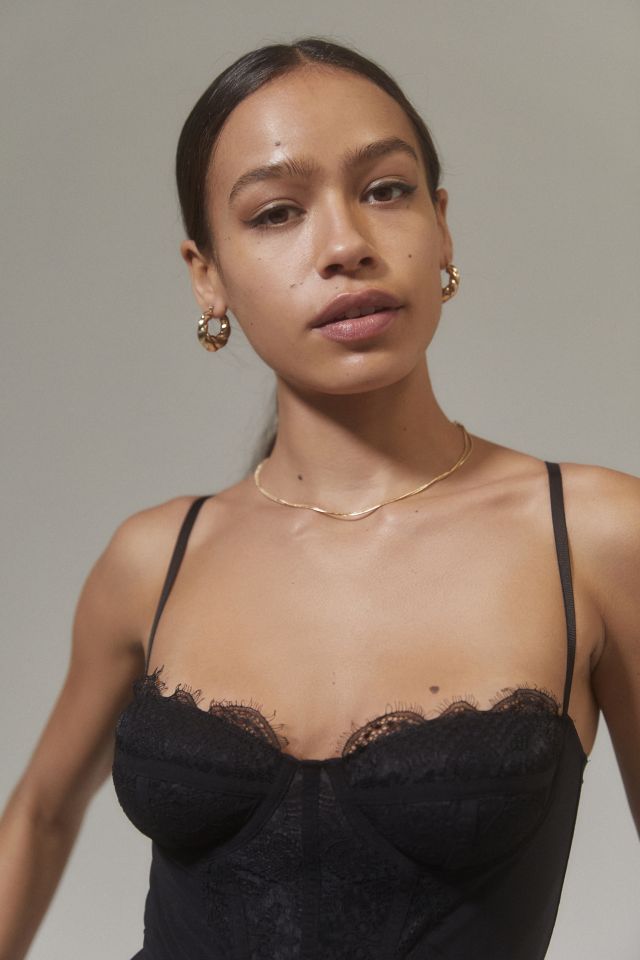 UO Modern Love Bustier Mini Dress #3
