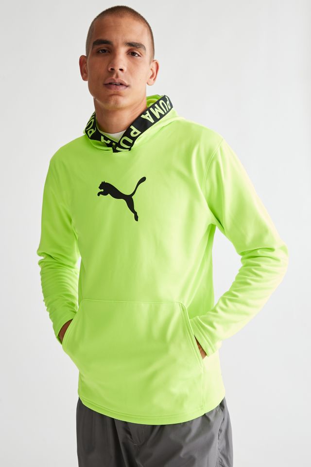 Puma neon hoodie new arrivals