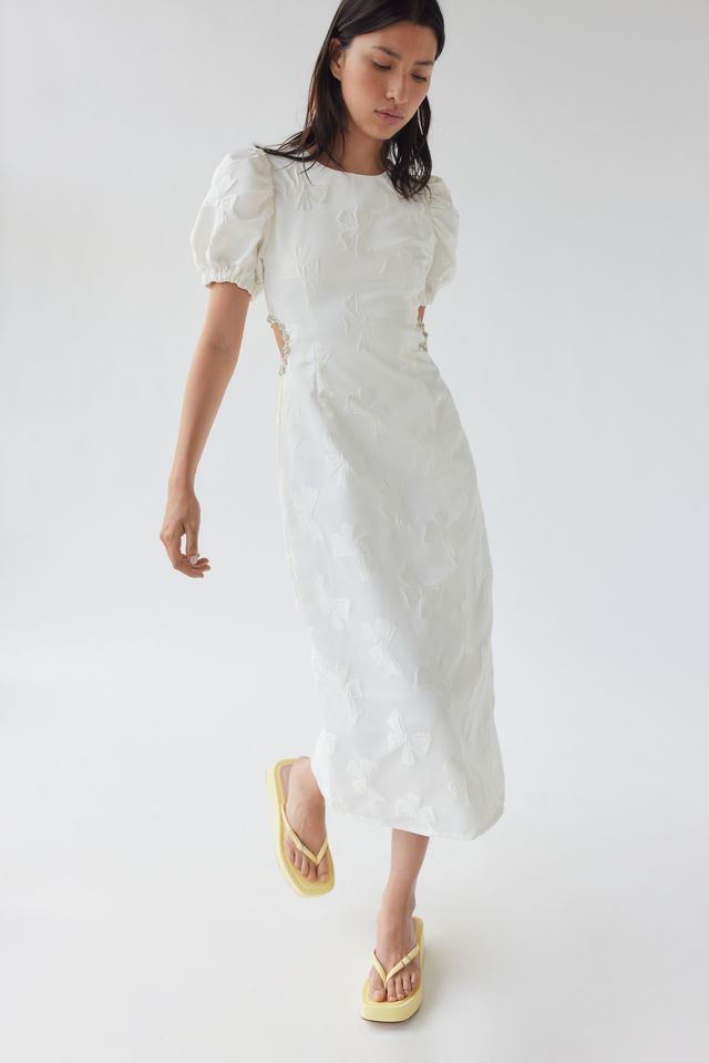 Sister Jane Sofia Jacquard Midi Dress | Urban Outfitters Sister Jane Sofia Jacquard Midi Dress | Urban Outfitters