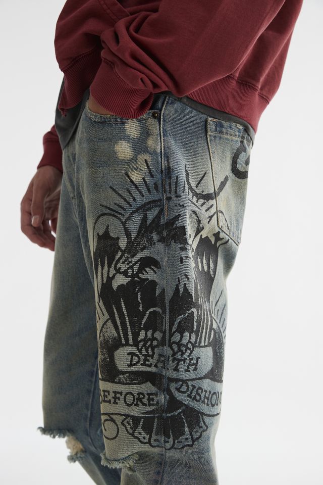 Ed Hardy Graphic Slim Taper Jean #2