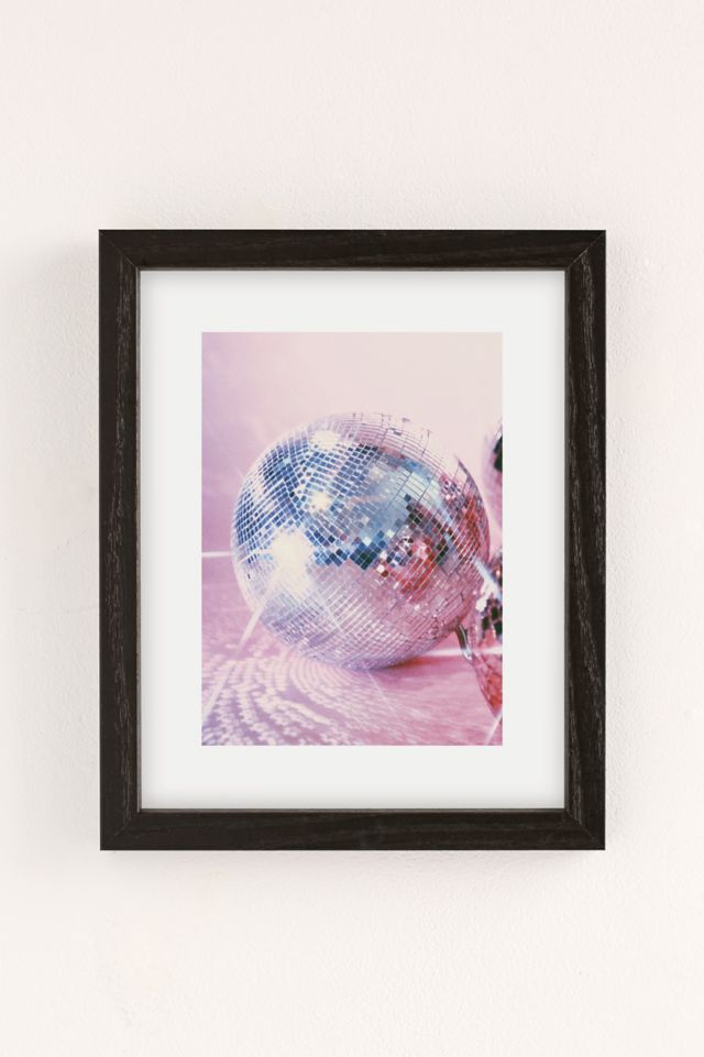 Samantha Hearn Pink Disco Ball Art Print