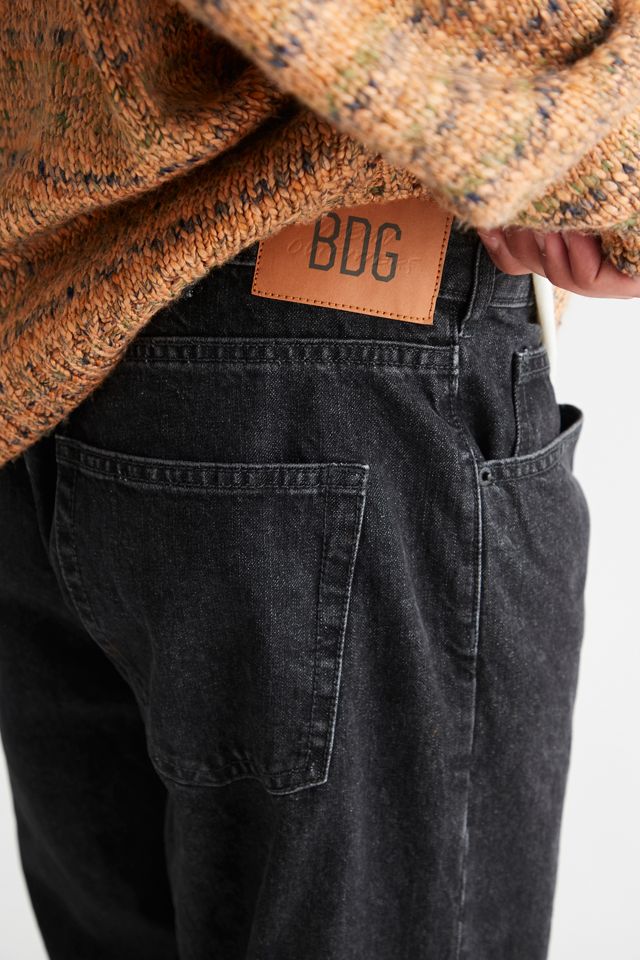 BDG Baggy Skate Fit Jean – Printed Doberman | Urban Outfitters