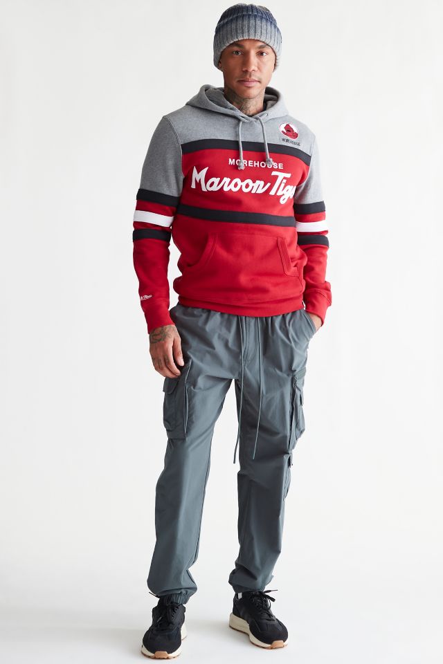 Mitchell & Ness NCAA Morehouse College Hoodie Sweatshirt #1