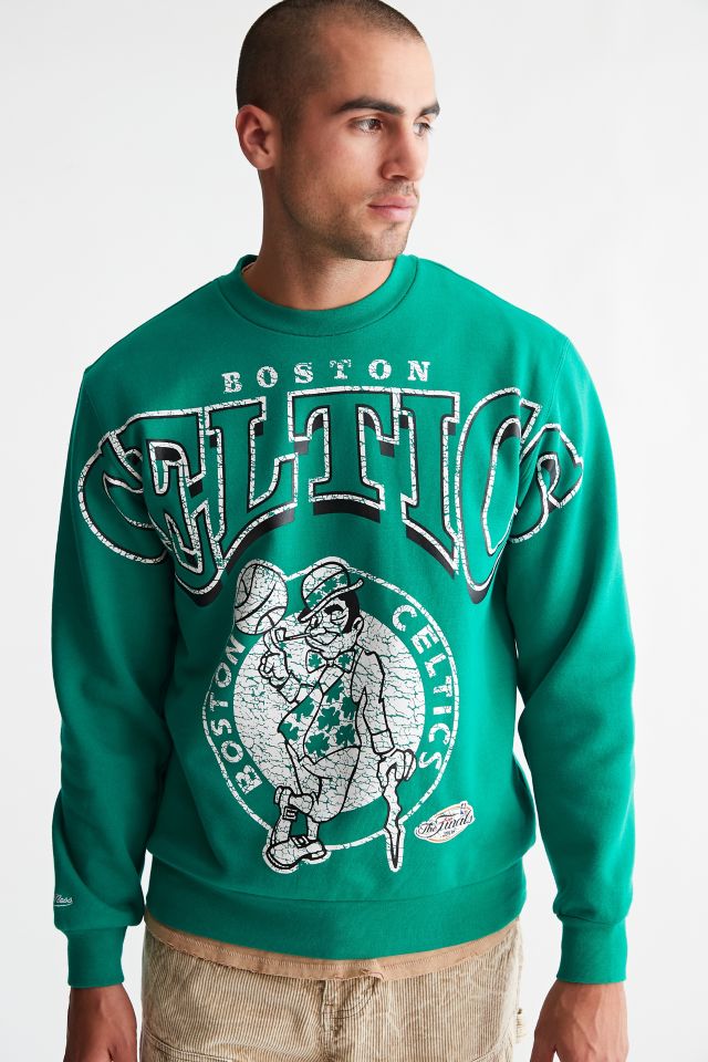 Mitchell & Ness NBA Stretch Boston Celtics Crew Neck Sweatshirt