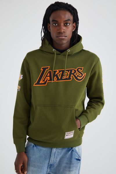 Mitchell & Ness NBA Script Los Angeles Lakers Hoodie Sweatshirt