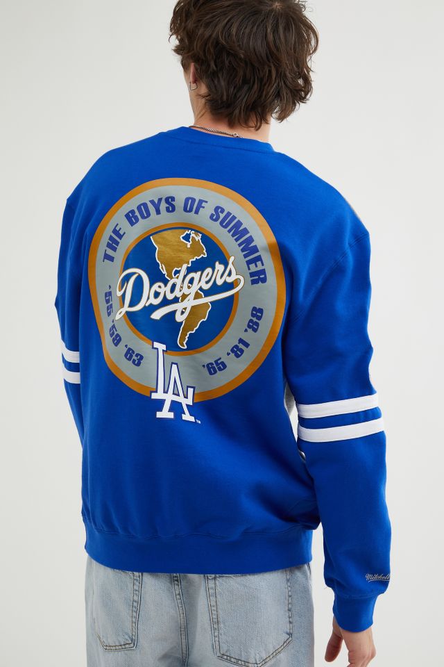 Mitchell & Ness Women's Logo LT Crew 3.0 Los Angeles Dodgers