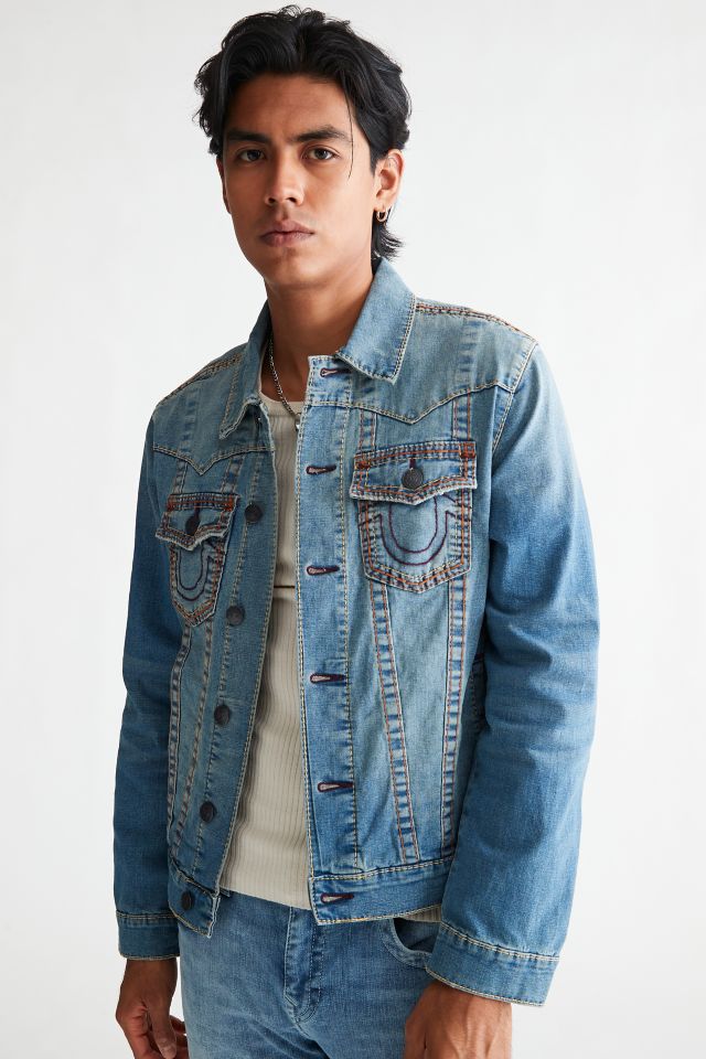 True religion mens denim 2024 jacket