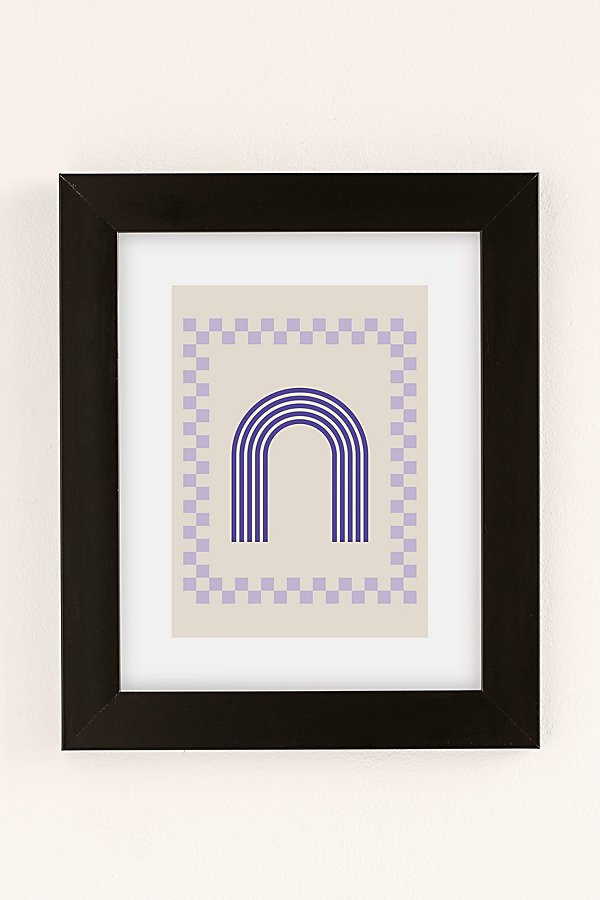 Grace Chess Rainbow Art Print In Modern Black At Urban Outfitters