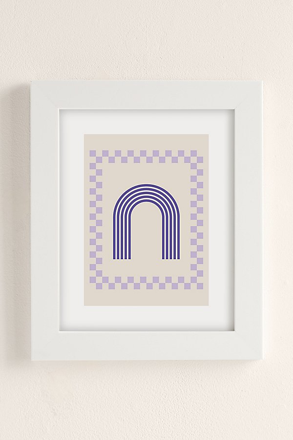 Grace Chess Rainbow Art Print In Modern White At Urban Outfitters