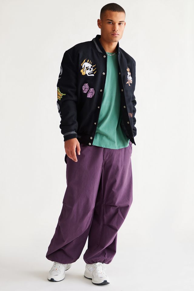 ジャケット・アウター born to win VARSITY JACKET Coney Island Picnic Born To Win Varsity Jacket | Urban Outfitters