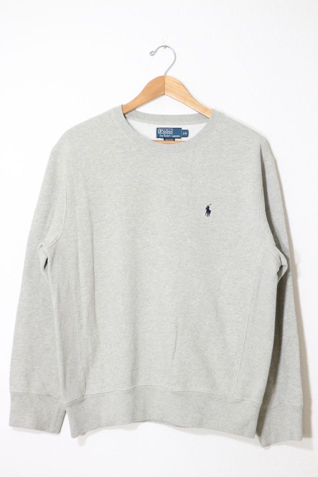 Descubrir 118+ imagen polo ralph lauren vintage crewneck sweatshirt