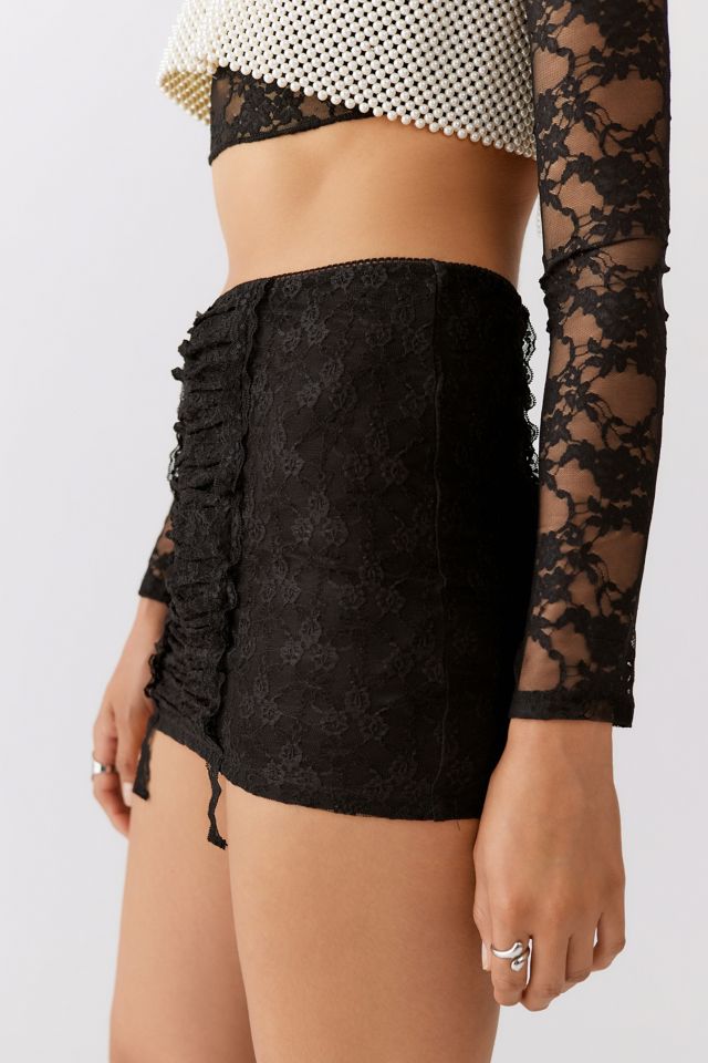 UO Haven Lace Mini Skirt #4
