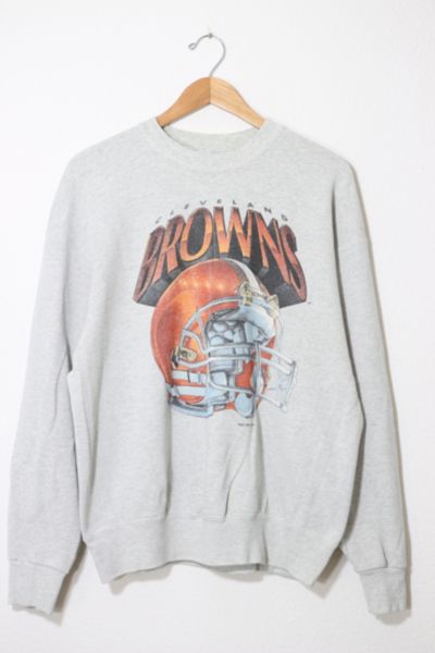 mbloomstine Cleveland Browns Retro Crewneck Sweatshirt