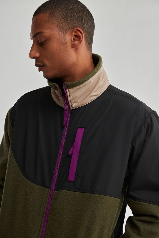 Without Walls Colorblock Fleece Jacket | Urban Outfitters