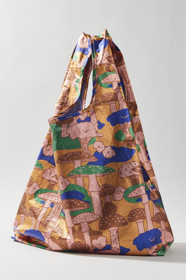 BAGGU Metallic Standard Reusable Tote Bag | Urban Outfitters