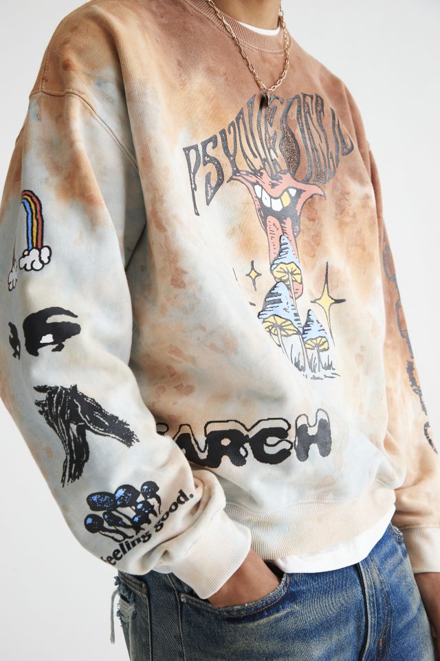 Coney Island Picnic Psychedelic Research Crew Neck Sweatshirt #3