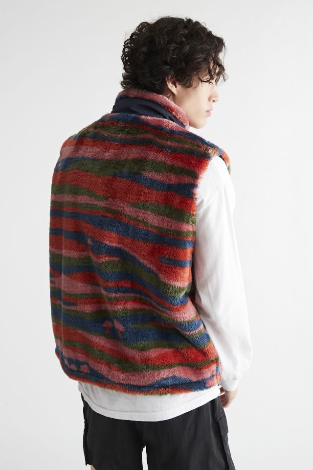 Without Walls Printed Cozy Fleece Vest #4