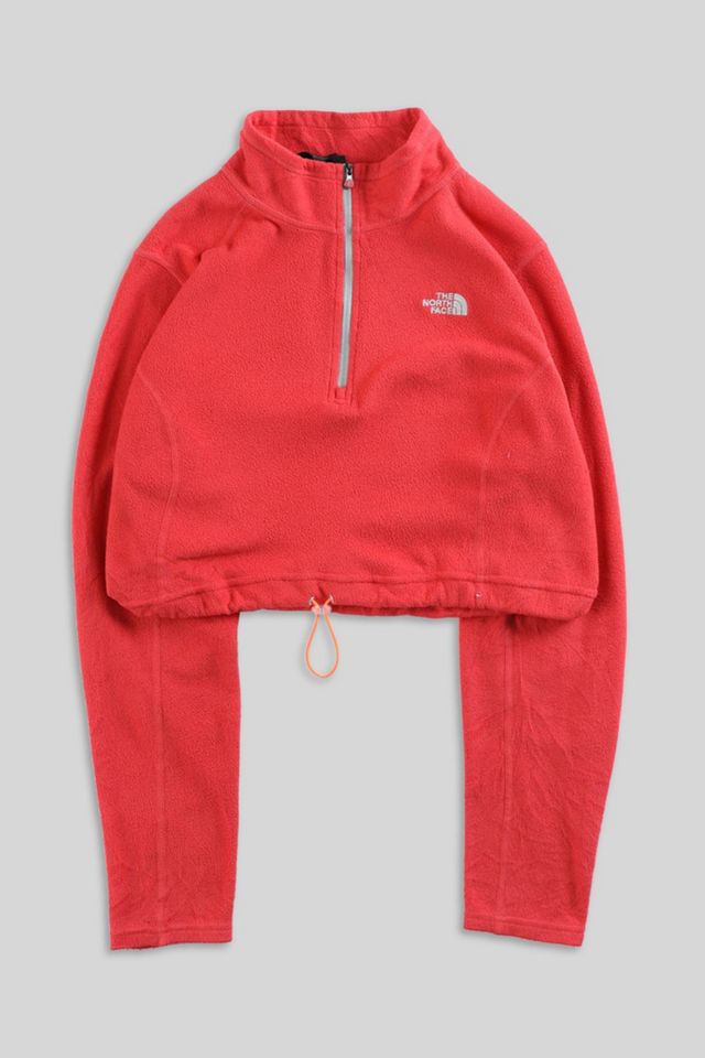 Vintage North Face Crop Cinched Fleece 031 | Urban Outfitters