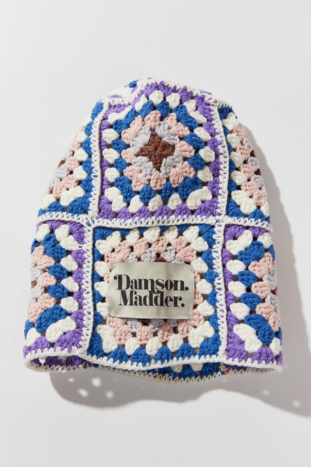Damson Madder Crochet Balaclava | Urban Outfitters display picture 3