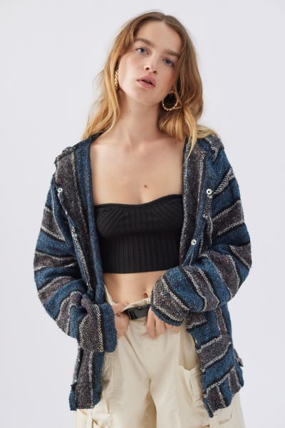 Urban Renewal Remade Woven Beach Snap Jacket | Urban Outfitters Canada