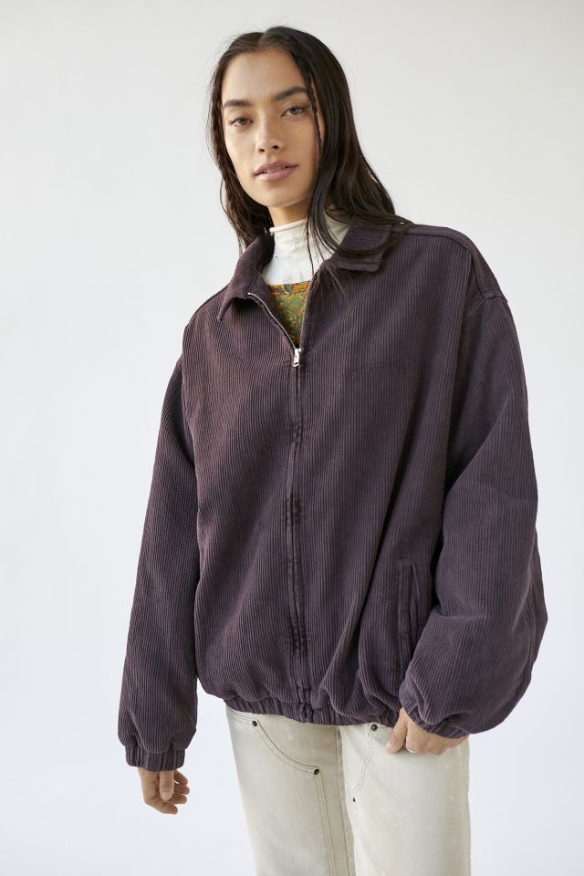 BDG Harrington Corduroy Zip-Up Jacket | Urban Outfitters