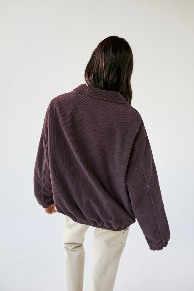 BDG Harrington Corduroy Zip-Up Jacket | Urban Outfitters Canada