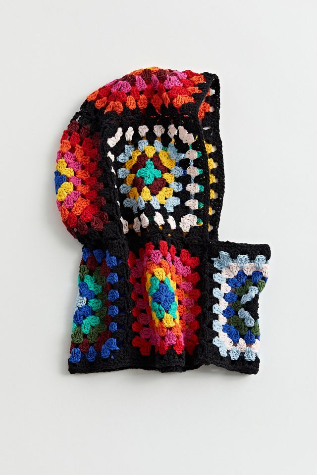 Hand Crochet Balaclava Beanie | Urban Outfitters display picture 1