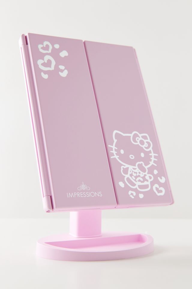 Impressions Vanity Co. Hello Kitty TriFold LED Tri-Tone Makeup Mirror #1