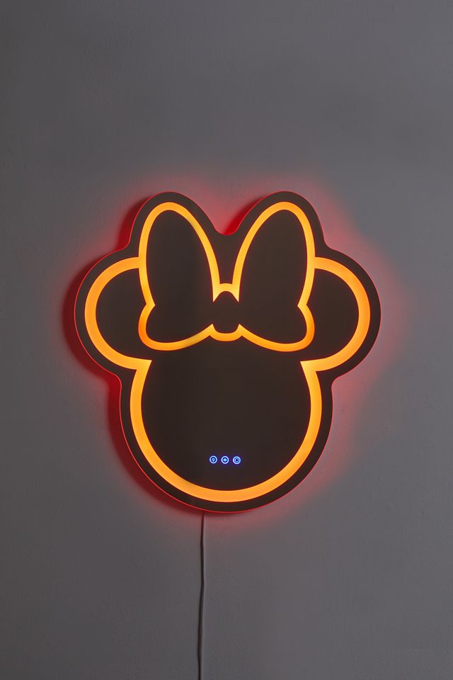 Minnie Mouse Led Wall Mirror