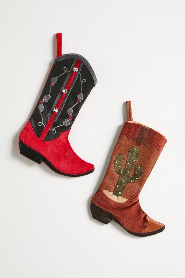 Bas des Fêtes en forme de bottes de cowboy #3