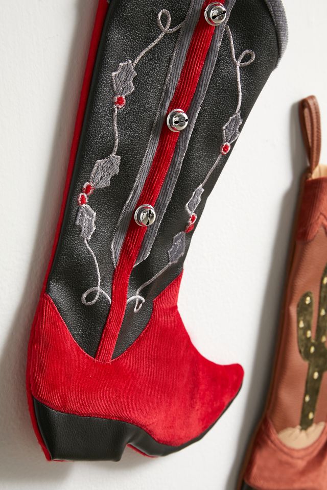 Bas des Fêtes en forme de bottes de cowboy #4
