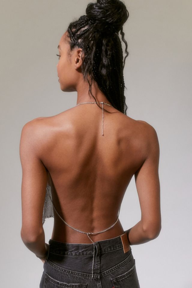 Gia Metal Halter Top #1