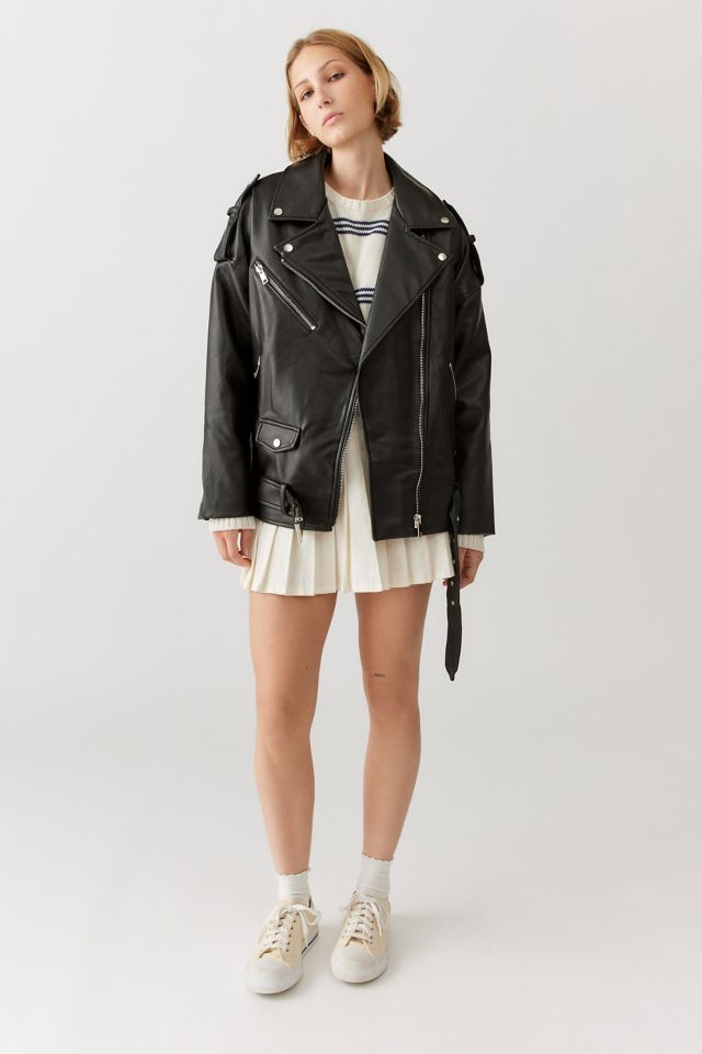 Lioness Deja Vu Faux Leather Moto Jacket #2