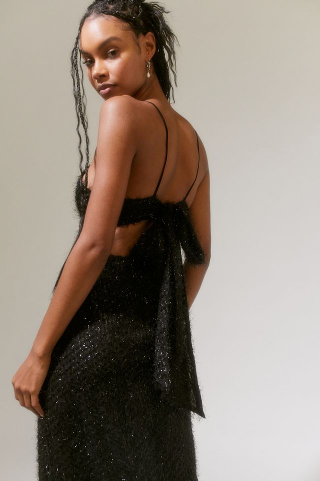 Glamorous Textured Midi Dress #1