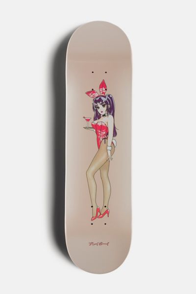 Color Bars x Playboy Tokyo Sara Skateboard Deck | Urban Outfitters