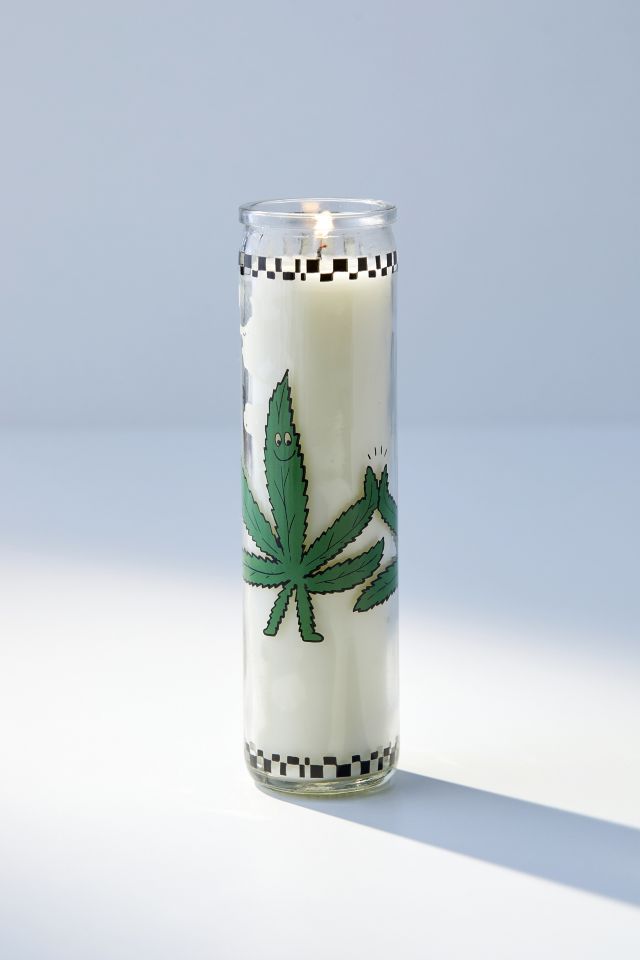 Bougie pilier en verre de 17 oz Graphic #1